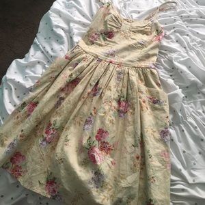 Miss Selfridge Floral Dress ASO Nina Dobrev